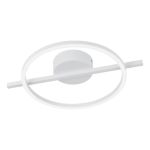 Eglo Deckenleuchte Amandolo Stahl Weiß 17W 1900lm - 827-865 Abstimmbares Weiß + RGB | Dimmbar