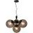 Nordlux Pendelleuchte Ivona 4x E27 Schwarz - Metall | Max. 28W