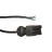 Noxion GST - Kompatibel Versorgungskabel Schwarz - Männlich + Offene Enden - 2m - 3 pole 0,75mm2